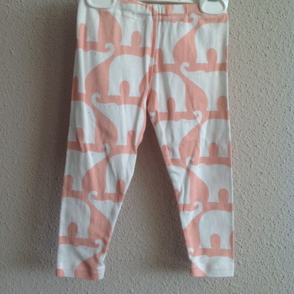 Milkbarn Elephant Cotton Dress & Legging Set - Picture 5 of 8